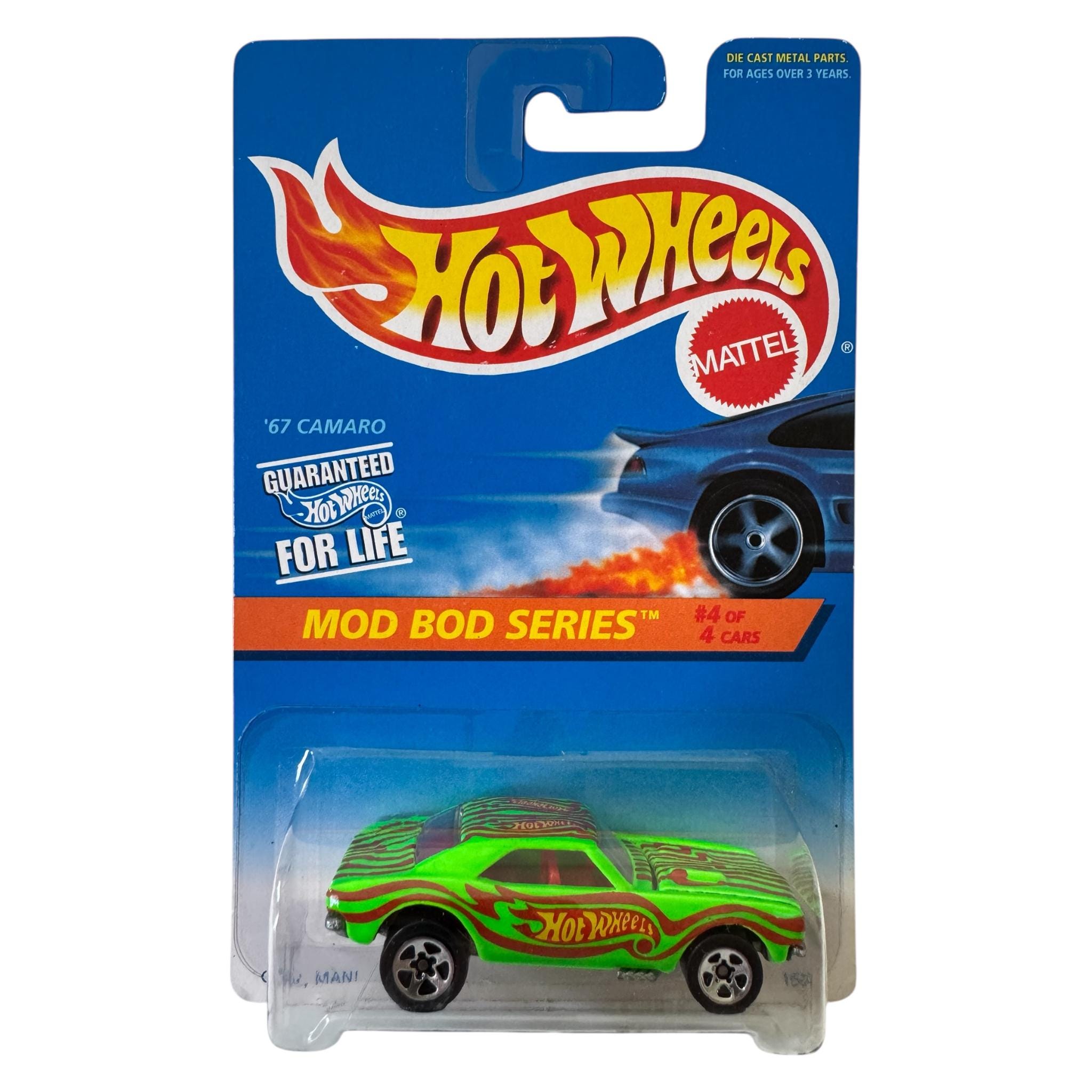 Hot Wheels Mod BOD Series 4 Of 4 – 1967 Camaro 399 Diecast Car - View #12