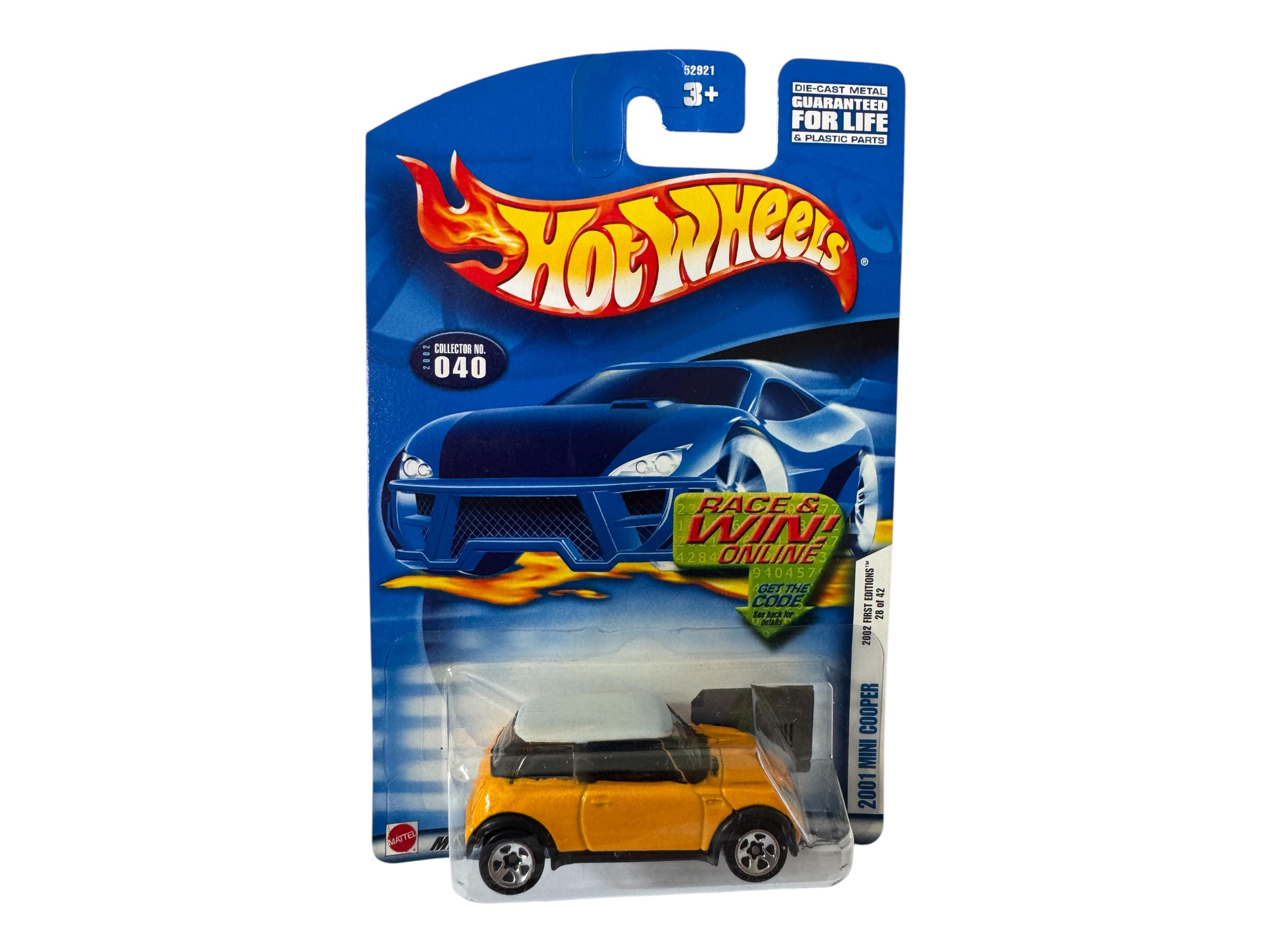 Hot Wheels 2002 First Editions #28 of 42 2001 MINI COOPER