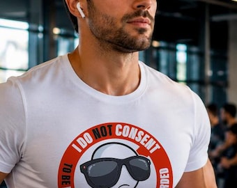 No Recording T-Shirt for Men – Do Not Photograph, Film or Record Me