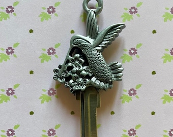 dainty hummingbird keys blank to unlock your very own nest
