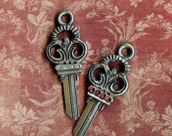 Vintage style Antique Key Blank you can have cut to your own home