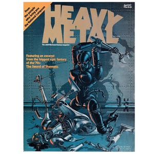 Heavy Metal Magazine, April 1977, Vol. ICH, Nr. 1