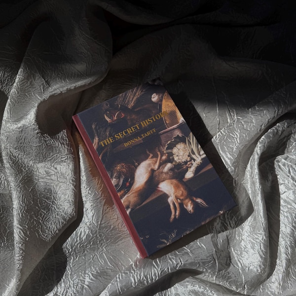 The Secret History by Donna Tartt | Custom rebound hardback book | Handmade Rebind |