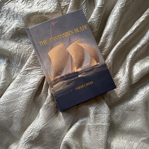 La espada del asesino de Sarah J. Maas / Libro de tapa dura con encuadernación personalizada / Encuadernación hecha a mano /
