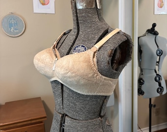 Vintage Einschreiben BH | 32cm | 92cm Büste | Bettelarmband (044)