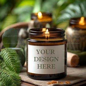 Printify Candle Mockup, Candle Mockup, POD Candle Template, soy candle mockup, Printify Candle Mockup, Best Mockup for White Candles, Canva