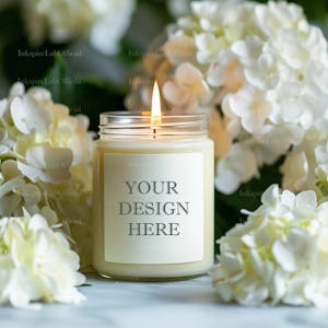 Printify Candle Mockup, Candle Mockup, POD Candle Template, soy candle mockup, Printify Candle Mockup, Best Mockup for White Candles, Canva