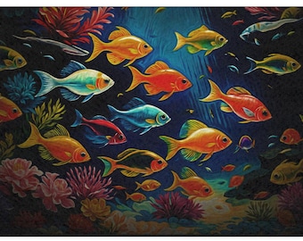 Joli tapis de nourriture poisson pour chat avec un design coloré avec de nombreux poissons, amusant tapis de nourriture pour animaux de compagnie, tapis coloré pour chat, cadeau pour amoureux des chats, tapis pour chat Poissons