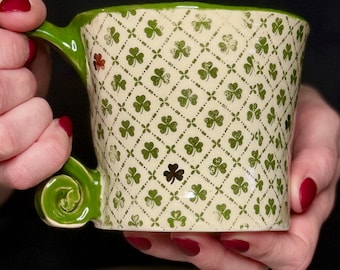 St Patricks Day Shamrock Mug