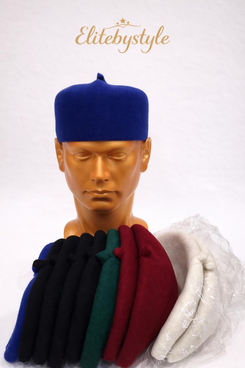Berretto tradizionale da uomo / Fila I da uomo per matrimonio immagine 4