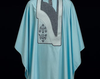 3 Pieces Handmade African Agbada | Custom Men’s Traditional Wear | Nigerian Outfit I Wedding