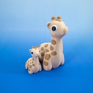 Pocket Pal Flexi Giraffe Articulated Safari Fidget Toy for Kids and Adults – Cute Flexible Animal Gift, Sensory Desk Gadget