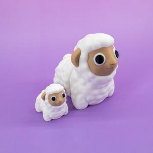 3D Gedruckt Gelenk Schaf Fidget Spielzeug: Stress Relief Pocket Pal