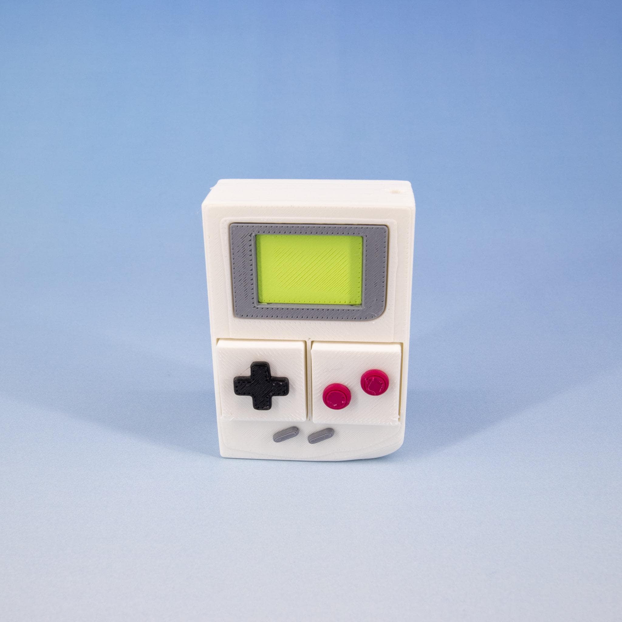 Game Boy Fidget Clicker Keychain: 3D Printed Retro Nintendo Fidget