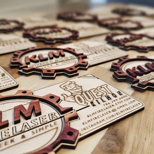 Wood Business Card, Business Card, Custom Business Card, Business Stationary, Personalized Cards, Laser Engraved, Wooden Business Card, Card