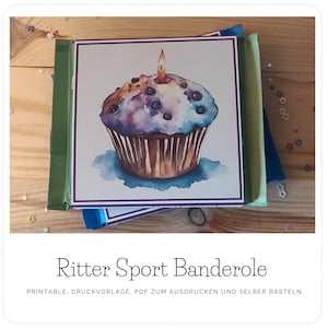 Ritter Sport banderole, last minute gift, to download and print, chocolate, packaging, souvenir, party giveaway, birthday