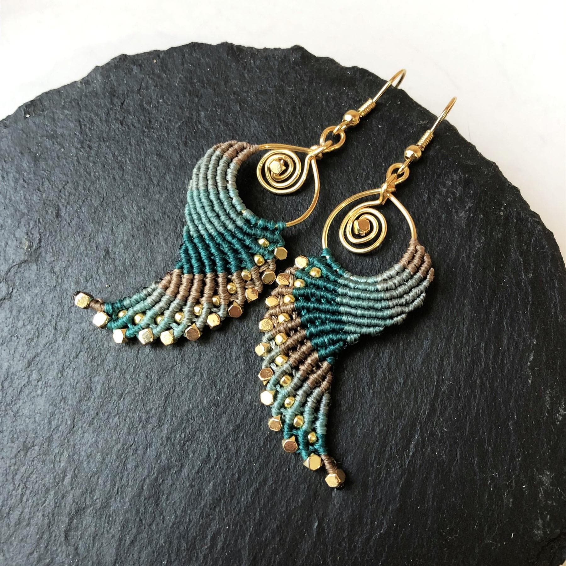 Boucles d'oreilles Brindilles plaquées or - Laura Guitte Jewellery Boucles d'oreilles Brindilles plaquées or - Laura Guitte Jewellery