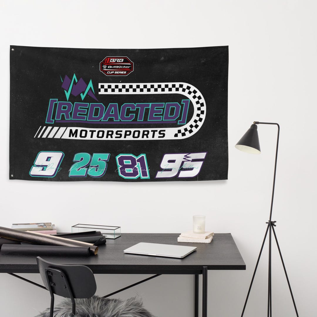 Redacted Motorsports Flag - Etsy