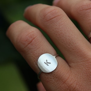 Circle initial ring shop
