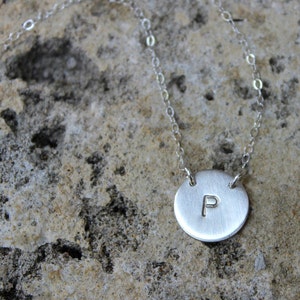 The Pop Star Necklace Simple Any Initial Necklace image 3