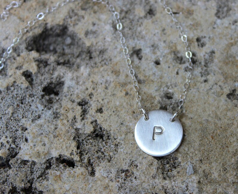 The Pop Star Necklace Simple Any Initial Necklace image 3