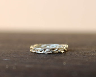 Sterling Silver Braided Ring