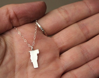 Petite Any State Love Necklace