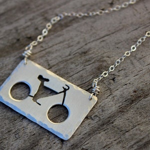 Ride a Bike Necklace