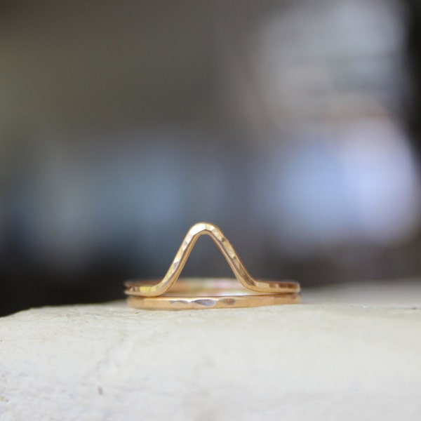 Gold Delta Ring