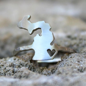 6 Bridesmaid Gifts Any State Love Ring image 2