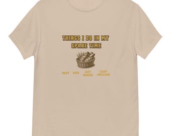 Camiseta clásica unisex: Pan de masa madre para hornear