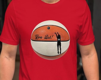 Caitlin Clark Indiana Fever 22 You Bet! Unisex t-shirt