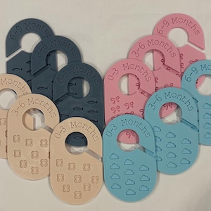 Baby Closet Dividers: Newborn to 5T Size Organizers