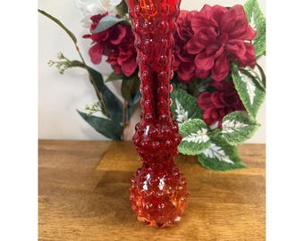 レトロコバルトブルー EMPOLI ホブネイル花瓶 高さ9インチ - Etsy 日本
