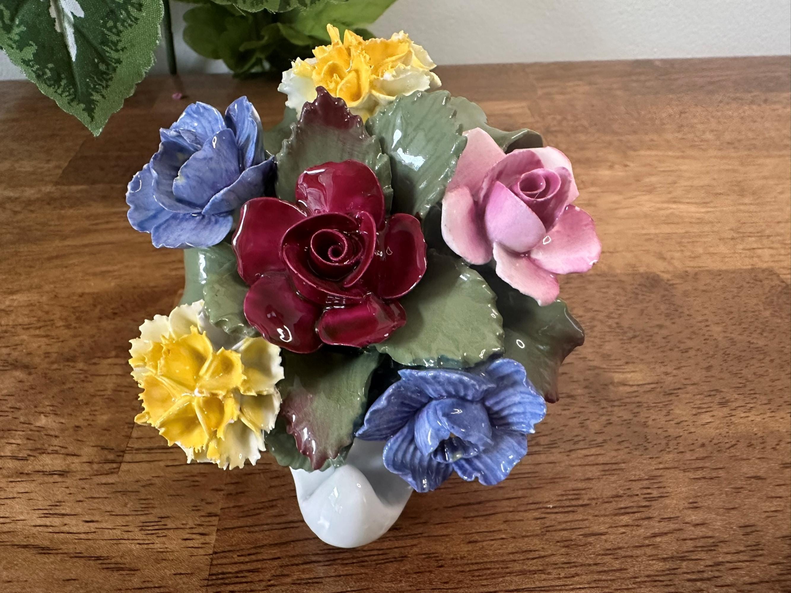 Aynsley Fine Bone China Floral Bouquet Arrangement Vintage English