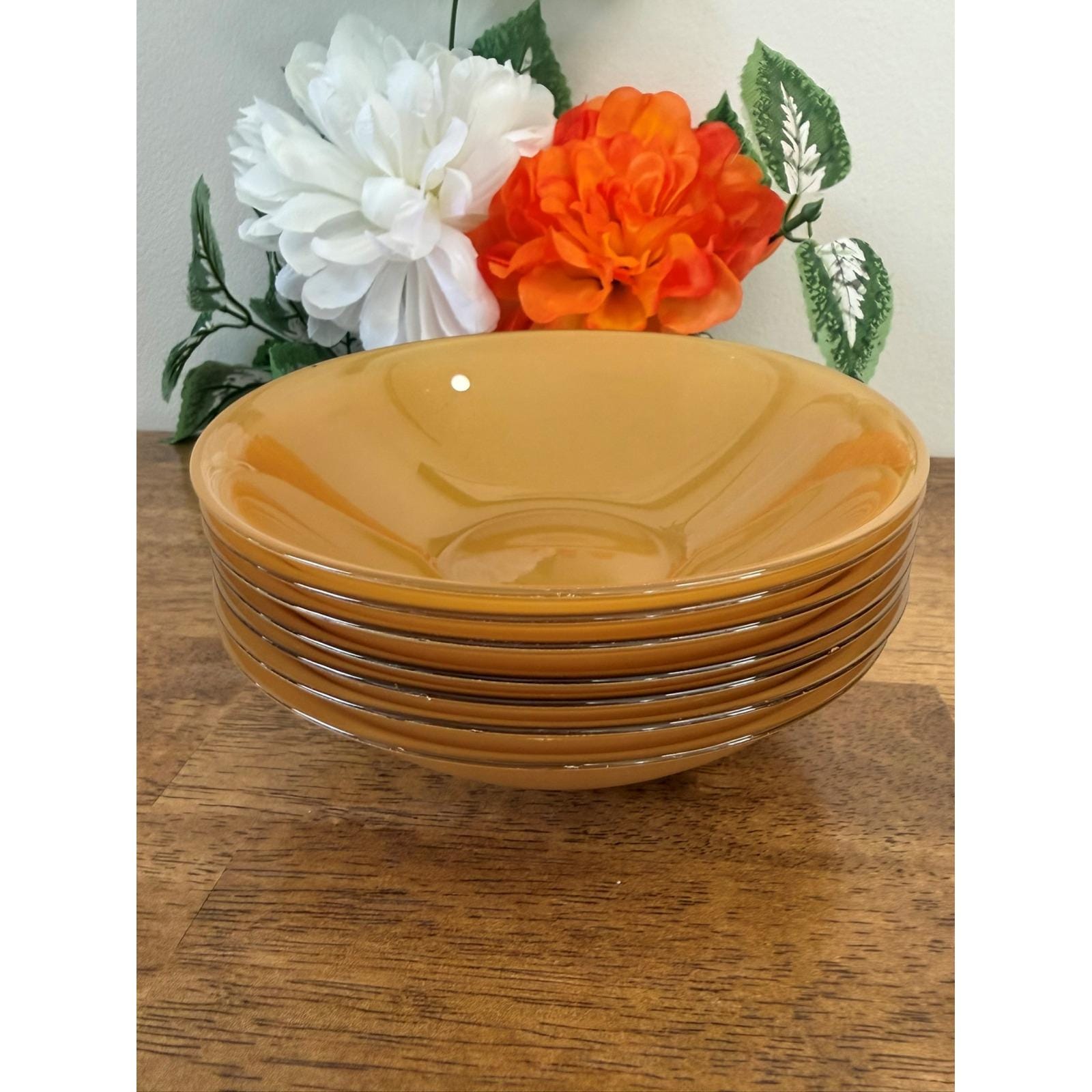 Grand Plat Arcopal Volcan – Modèle Épis – Diamètre 27,5 Cm – Vintage Neuf Avec Étiquette
