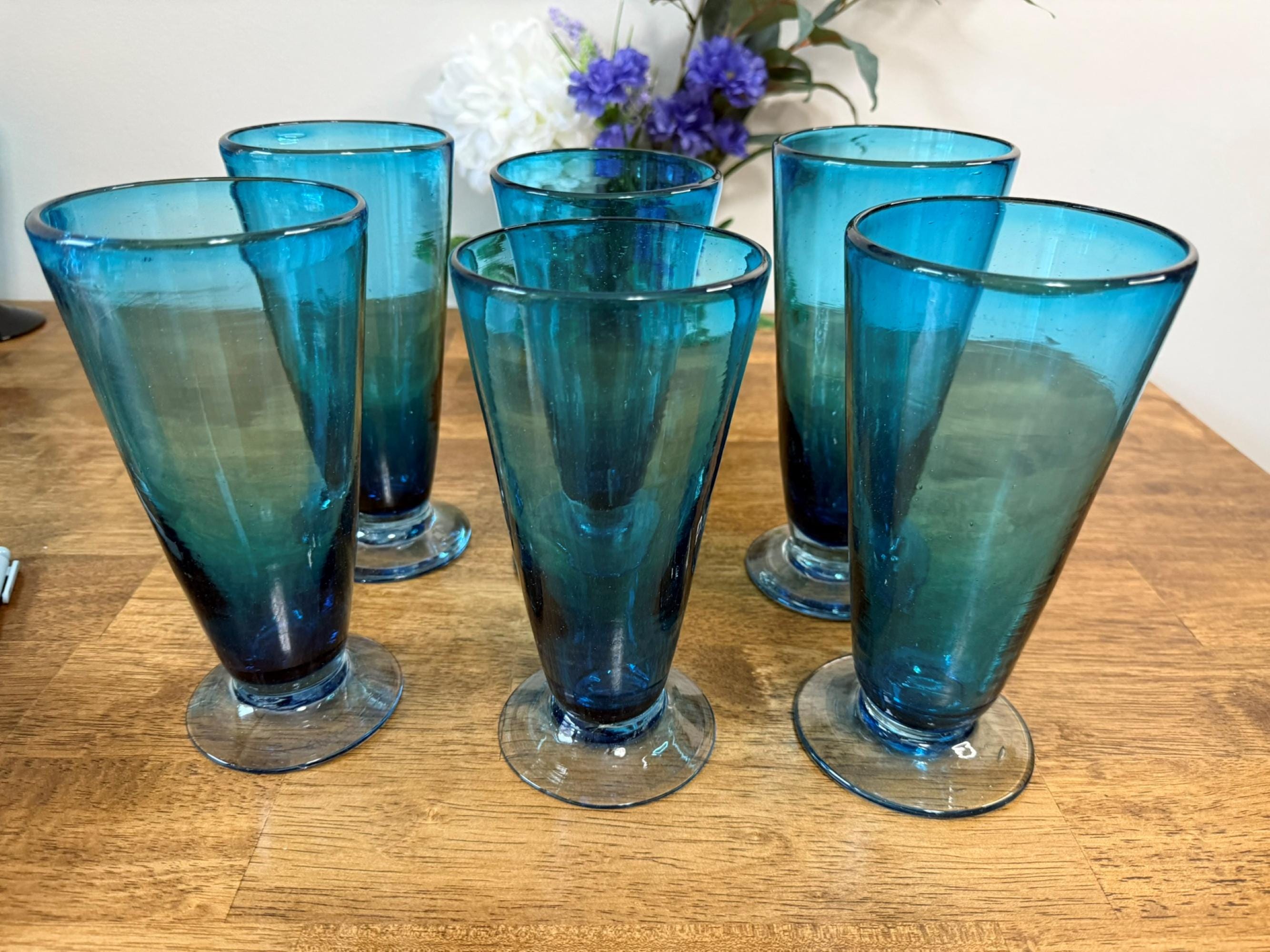 France【Biot】吹きガラス フラワーベース 花瓶 大型