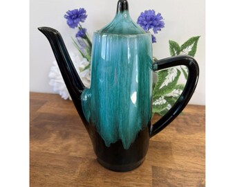 Blue Mountain Pottery Coffee Set Vintage Canadian Pottery Green