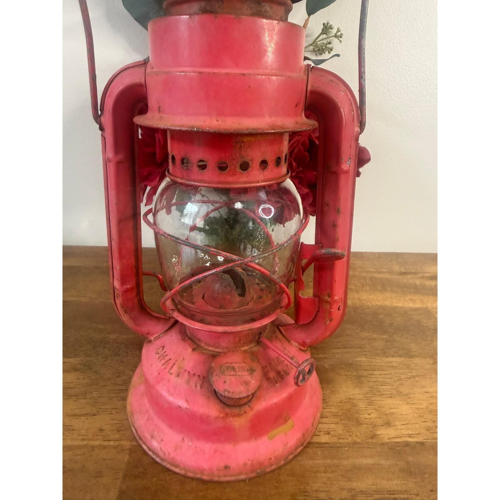 Vintage Chalwyn Tropic Hurricane Lantern Made in England Lamp