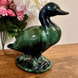 Ente Ente Figur Vintage kanadische Keramik BMP Wildtier-Dekor