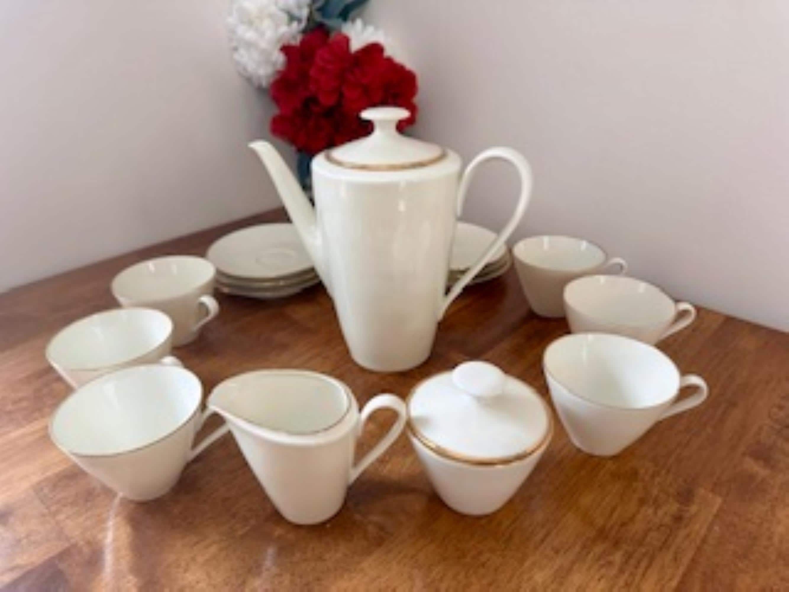 Vintage Alka-kunst Alboth & Kaiser Bavaria Porcelain Coffee Set