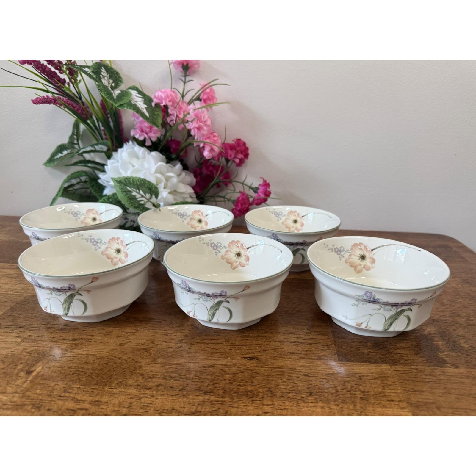 Vintage Mikasa Continental Amsterdam F3102 Japan Bowls Set 6