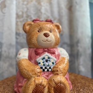 Bear cookie jar