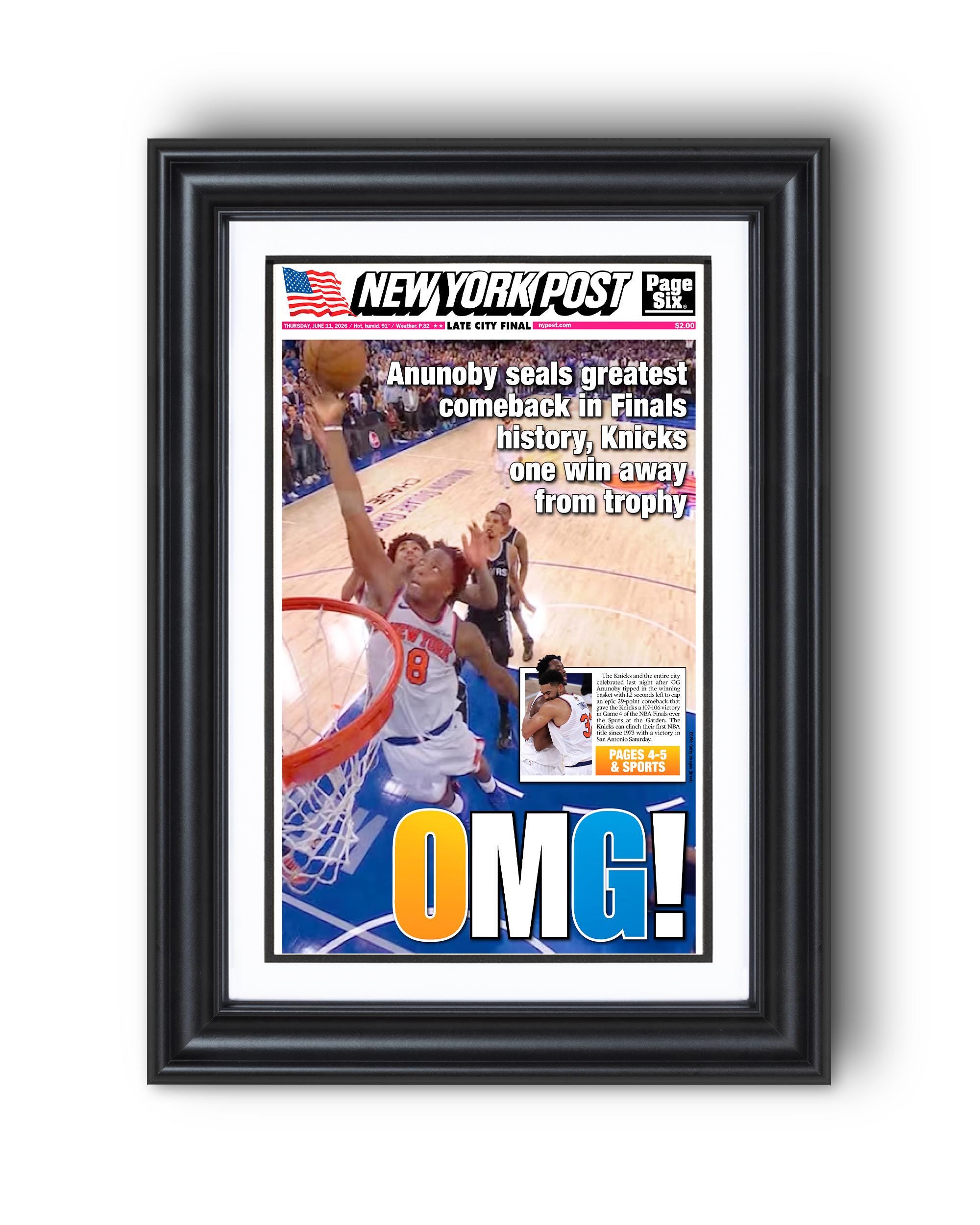 2026 New York Basketball “OMG!” OG Anunoby Game-winner Tip Game 4