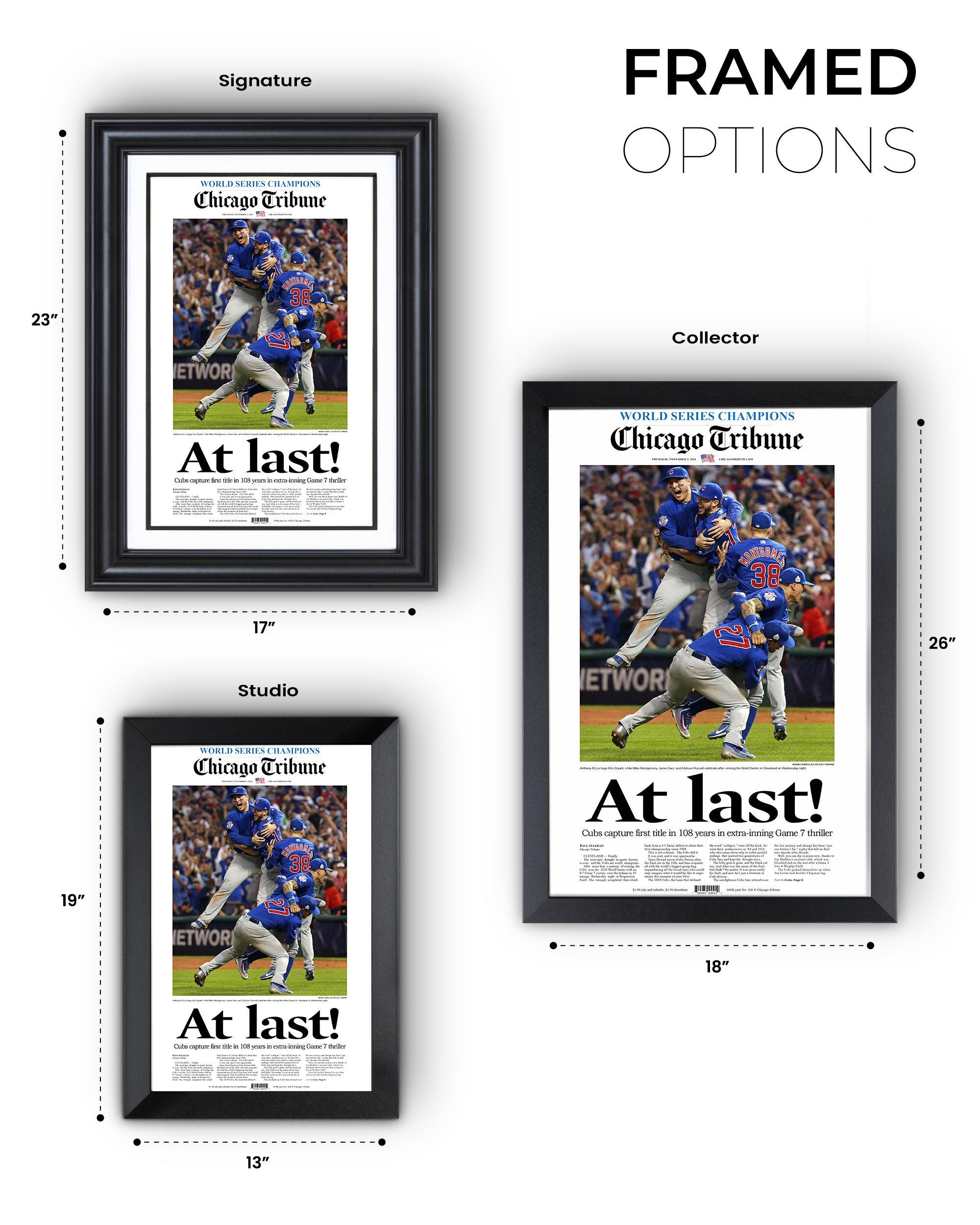 MLB  シカゴカブス　2016ワールドシリーズ優勝　写真額縁 Amazon.co.jp: Legends Never Die シカゴ・カブス 2016 ワールド