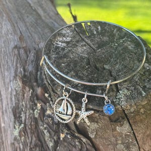 Sailboat Starfish Bangle