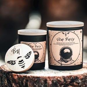 Star Party – Eco-Friendly Luxury Soy Candle in a Reusable Glass Jar