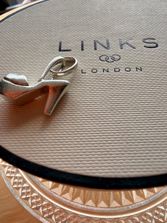 Links of London sterling silver shoe charm
