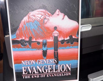 Litho inspirée de End of Evangelion