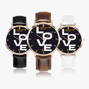 LOVE Armbanduhr – trage was Dich inspiriert